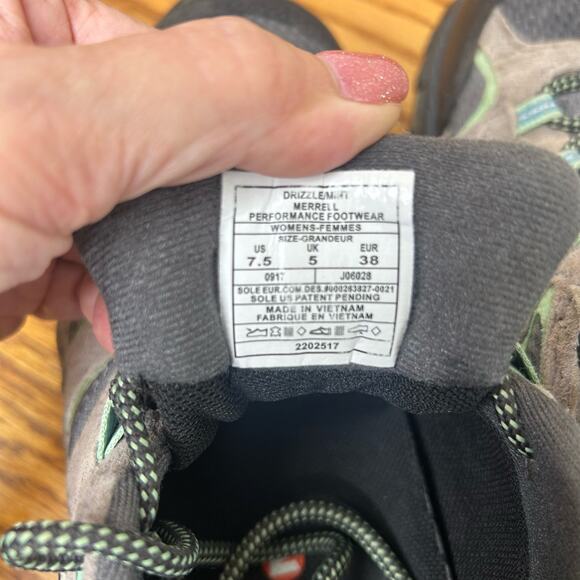 Merrell Women's Size 7.5 Hiking Shoes JO628 Performance Footwear - Picture 2 of 10